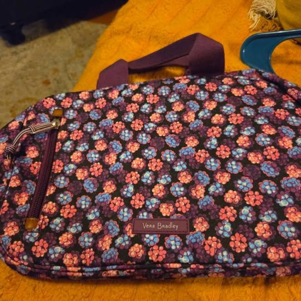 Vera Bradley Floral Cosmetic Bag